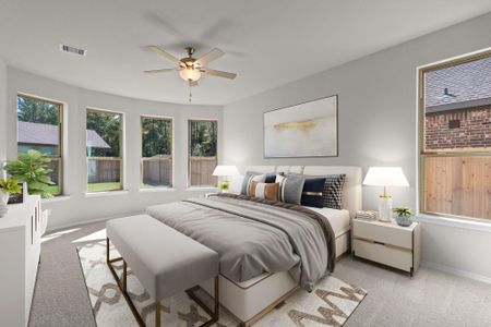 New construction Single-Family house 28828 Crockett Gardens Dr, New Caney, TX 77357 plan Justin (2527-HV-40) - image 10