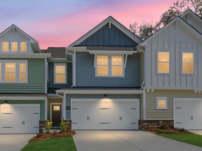 New construction Townhouse house 250 Alluvium Ln, Waxhaw, NC 28173 plan The Mecklenburg II - image