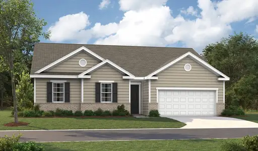New construction Single-Family house 1558 Oak Springs Dr, Columbia, TN 38401 plan Decker - image