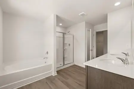 New construction Townhouse house 112 Hughes Place Dr, Dawsonville, GA 30534 plan Sudbury - image