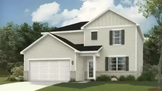 New construction Single-Family house 208 Wildflower Ridge Rd, Dallas, GA 30157 plan Greenfield - image