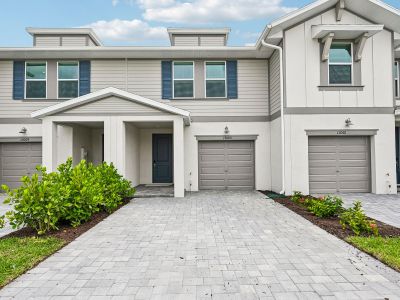 New construction Townhouse house 13005 Sw Forli Wy, Port St. Lucie, FL 34987 plan Pompano - image