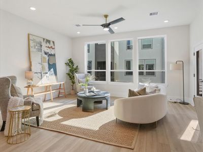 New construction Single-Family house 4707 Thornton Villas Ln, Houston, TX 77018 plan Jesselton  - image 8