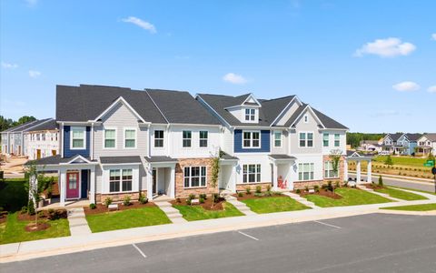 New construction Townhouse house 1933 Plott Balsam Drive, Wendell, NC 27591 Morgan- photo 0