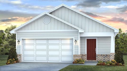 New construction Single-Family house 405 Roebuck Pass, Grovetown, GA 30813 plan Burke - image