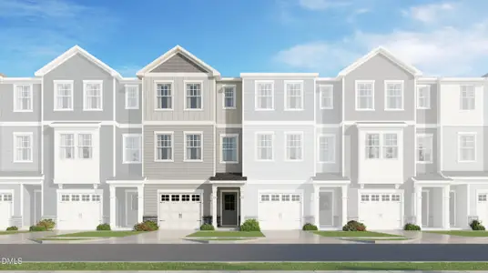 New construction Townhouse house 125 Laine Arbor Dr, Garner, NC 27529 - image