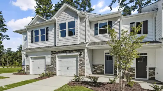 New construction Townhouse house 1815 Hinesley Dr, Durham, NC 27703 plan LANSING - image