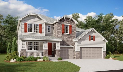 New construction Single-Family house 4741 Twelve Oaks Wy, Castle Rock, CO 80104 Dillon II- photo 2 2