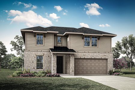New construction Single-Family house 7616 Autumn Hill Dr, Krum, TX 76249 plan Emery - image