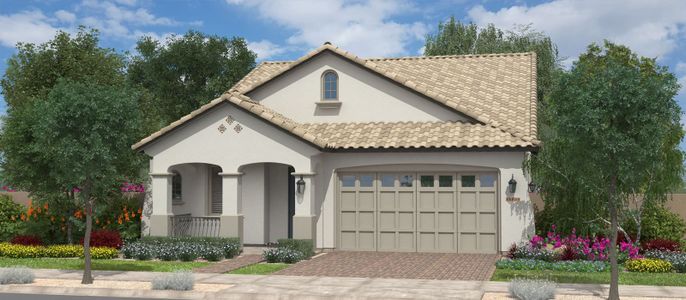 New construction Single-Family house 23163 E Canary Way, Queen Creek, AZ 85142 Mango w/Loft- photo 0