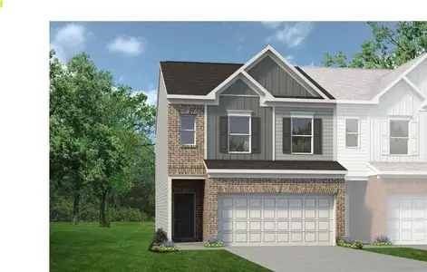 New construction Townhouse house 106 Jacobs Farm Drive SE, Unit 42, Lawrenceville, GA 30045 Norwood II- photo 0