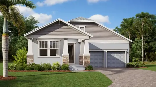 New construction Single-Family house 11851 Language Way, Orlando, FL 32832 plan Bourne II - image