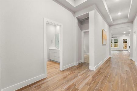 New construction Single-Family house 29655 Blooming Grove Way, Fulshear, TX 77441 Bluebird- photo 3 3