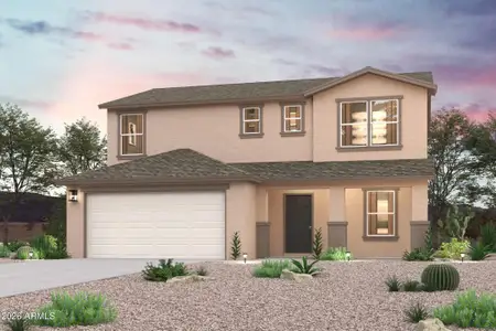 New construction Single-Family house 334 W Park View Ln, Coolidge, AZ 85128 plan Sage - image