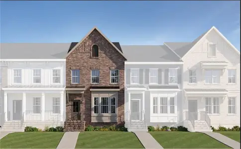 New construction Townhouse house 170 Agnew Wy, Unit 32, Woodstock, GA 30188 - image