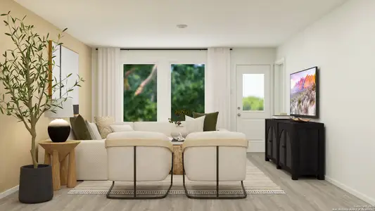 New construction Single-Family house 13922 Axis Pass, San Antonio, TX 78253 plan Sentosa - image 16