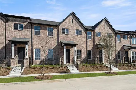 New construction Townhouse house 2408 Bulin Dr, Mansfield, TX 76063 Berkeley- photo 1 1