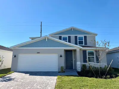 New construction Single-Family house 5461 Hampton Park Cir, Vero Beach, FL 32966 plan Orchid - image