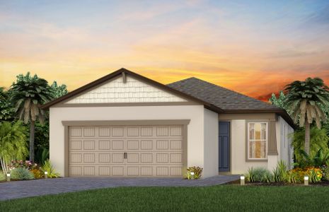 New construction Single-Family house 8816 Sky Sail Cove, Parrish, FL 34219 - photo 0