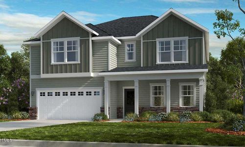 New construction Single-Family house 632 Sun Meadow Drive, Wake Forest, NC 27587 - photo 0