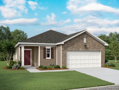 New construction Single-Family house 140 Dionicio Lp, Seguin, TX 78155 plan Glimmer - image