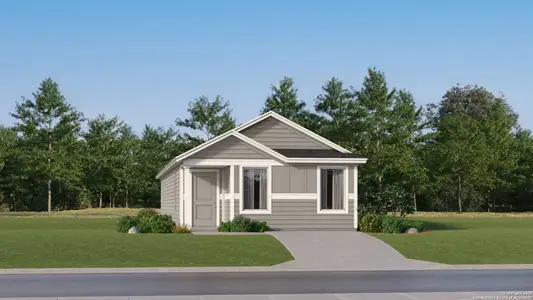 New construction Single-Family house 7430 India Star, San Antonio, TX 78263 plan Denley - image