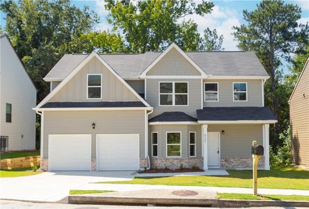 New construction Single-Family house 6502 Beaver Creek Trail, Atlanta, GA 30349 - photo 0