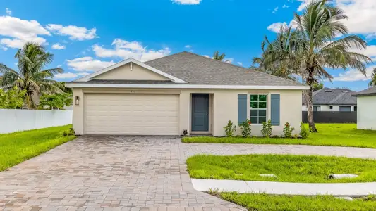 New construction Single-Family house 2625 Nw 26Th Pl, Cape Coral, FL 33993 plan Freeport II - image