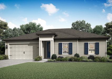 Exterior rendering of the Viera floor plan