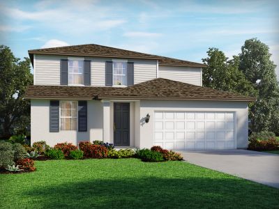 New construction Single-Family house 31495 Malbec Dr, Brooksville, FL 34602 plan Orchid - image