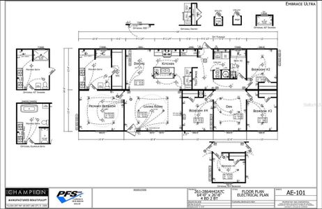 New construction Single-Family house 2093 Rosewood St, Bunnell, FL 32110 - image