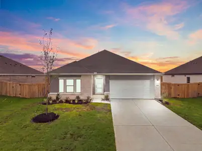 New construction Single-Family house 6719 Pebble Bluff Ct, Cove, TX 77523 - image