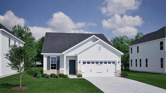 New construction Single-Family house 1000 Greer Mill Grv, Durham, NC 27703 plan Benson - image