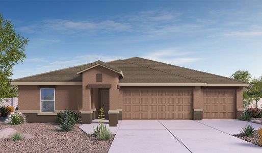 New construction Single-Family house 9785 N Heavenly Bamboo Dr, Marana, AZ 85653 plan Jerome - image