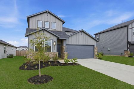 New construction Single-Family house 18007 Old Barrel Dr, Hockley, TX 77447 plan Orchid II - image