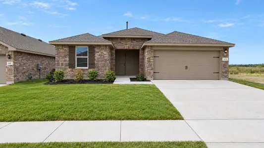 New construction Single-Family house 111 Vaquero St, Newark, TX 76071 plan Denton - image