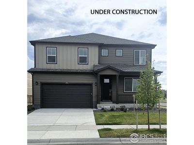 New construction Single-Family house 1881 Pinnacle Ave, Lochbuie, CO 80603 The Henley- photo 0