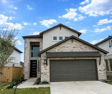 New construction Single-Family house 22127 Rangemore Dr, Cypress, TX 77433 plan Cadenza - image