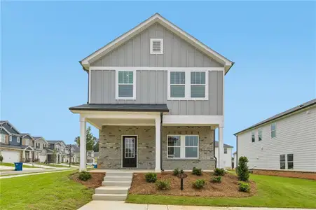 New construction Single-Family house 3189 Misty Springs Path, Lawrenceville, GA 30045 plan Thompson - image