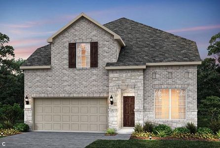 New construction Single-Family house 116 Adlai Ave, Georgetown, TX 78633 plan Riverdale - image