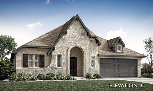 New construction Single-Family house 1001 Dove Haven Drive, Crowley, TX 76036 Hawthorne- photo 0