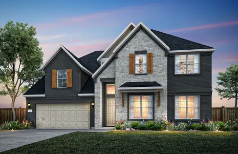New construction Single-Family house 220 Tumbling Creek Run, Kyle, TX 78640 plan Electra - image