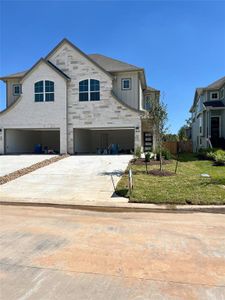 New construction Townhouse house 607 Silver Pear Court, Montgomery, TX 77316 Retreat- photo 0