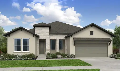 New construction Single-Family house 197 Wild Horse Dr, Cedar Creek, TX 78612 plan Davis - image