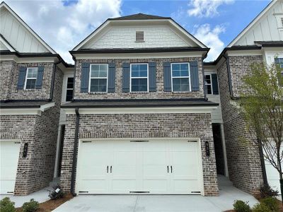 New construction Townhouse house 331 Webb Market Way, Lawrenceville, GA 30045 The Davenport- photo 0