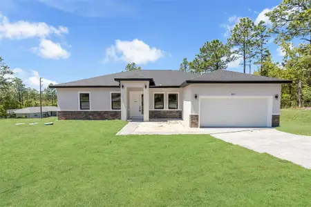 New construction Single-Family house 8812 N Lansen Wy, Citrus Springs, FL 34434 - image