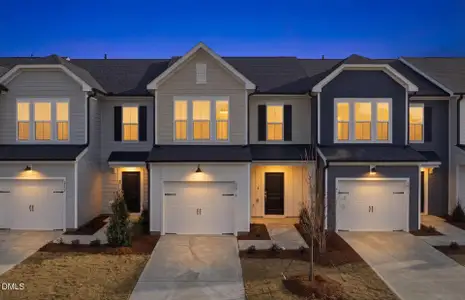 New construction Townhouse house 2818 Rodeo Ct, Willow Spring, NC 27592 plan Hemingway - image