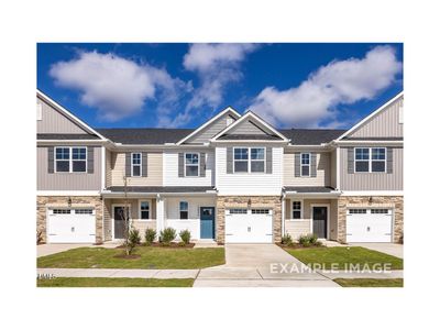 New construction Townhouse house 3842 Well Fleet Dr, Fuquay Varina, NC 27592 plan The Graham Interior - image