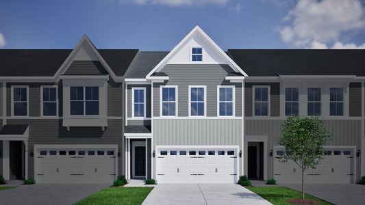 New construction Townhouse house 156 Brown Swiss Cir, Summerville, SC 29483 Moonflower- photo 0 0