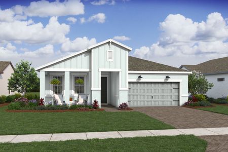 New construction Single-Family house 10218 Dreamweaver Rd, Port St. Lucie, FL 34987 Stanwyck- photo 0